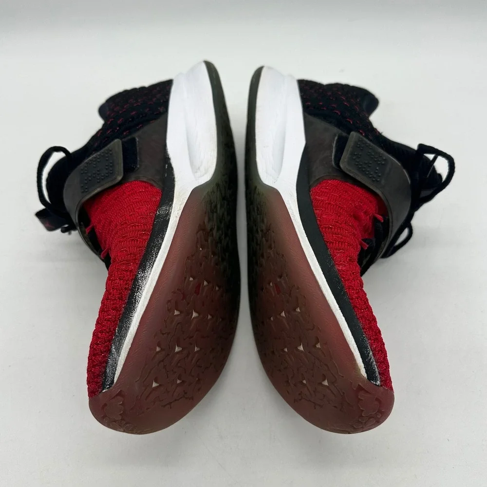 Nike 921210-601 Mens 10.5 Air Jordan Trainer 2 Flynit Red/Black Running Shoes‎